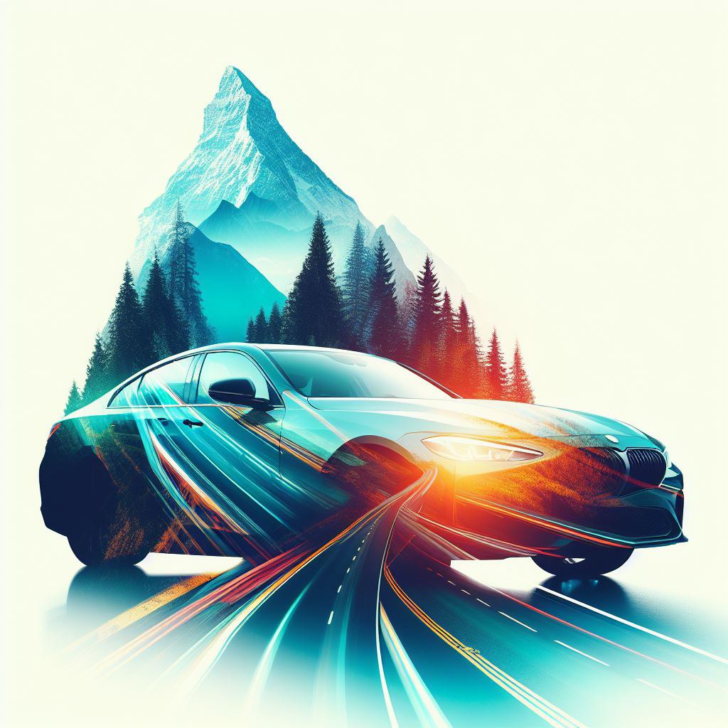 Промпт двойной экспозиции в DALL-E 3 - Пример 1