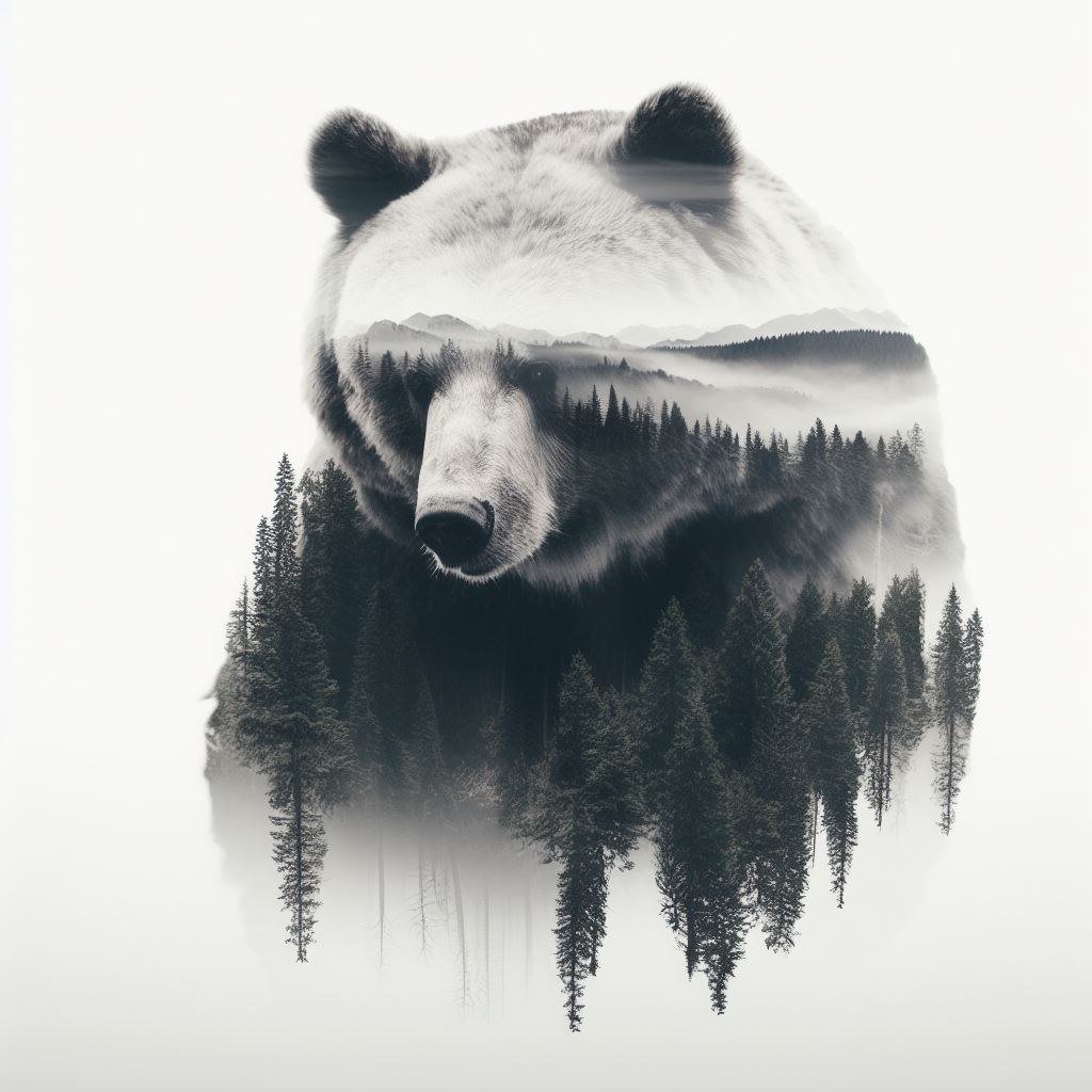 Промпт двойной экспозиции в DALL-E 3 - Пример 4