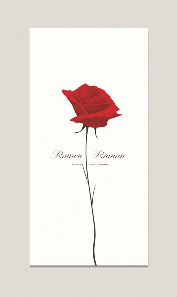 Промпт свадебных открыток №3 - Пример 1