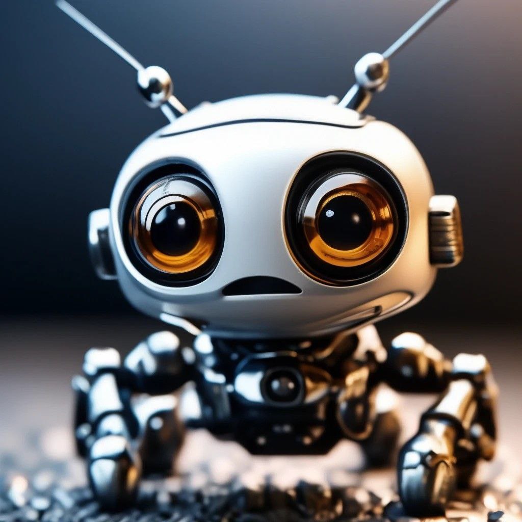 Промпт маленького смешного микро робота - Пример 4