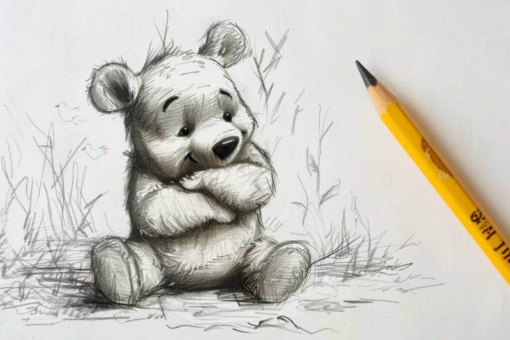 Промпт рисунков карандашом - Пример 3