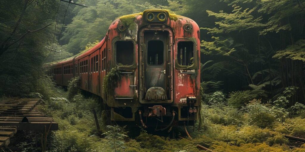 Промпт фотографии апокалиптического мира - Пример 1