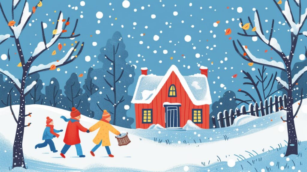 Промпт обоев в векторном стиле - Пример 1