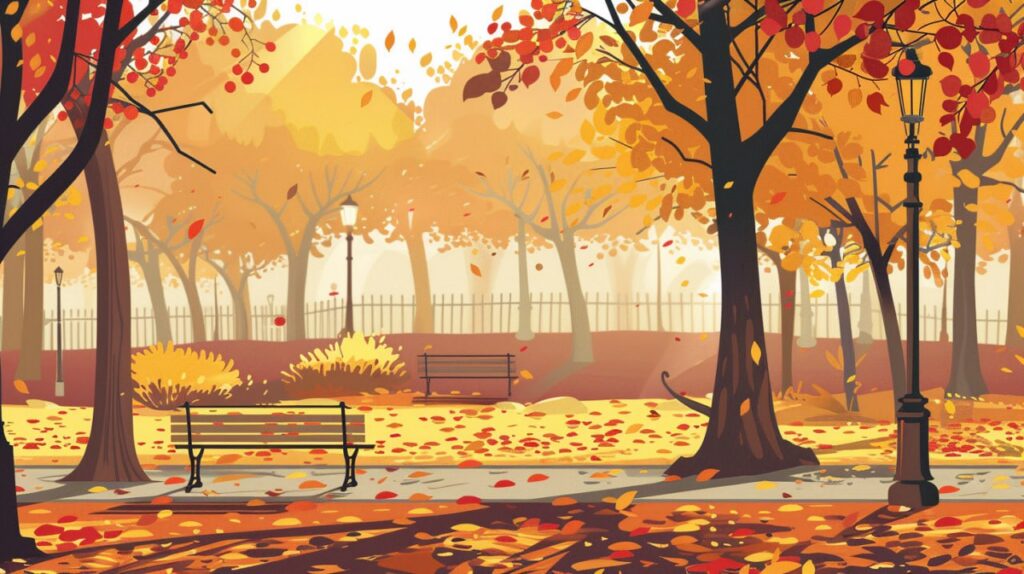 Промпт обоев в векторном стиле - Пример 2