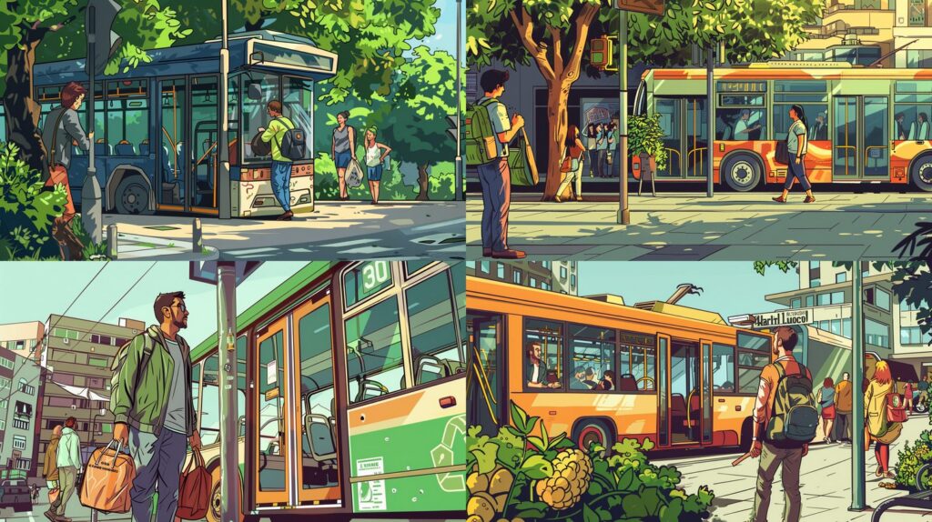 Промпт комикс про экологию - Пример 1