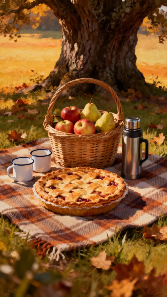 Picnic beneath an old oak tree - Пример 1