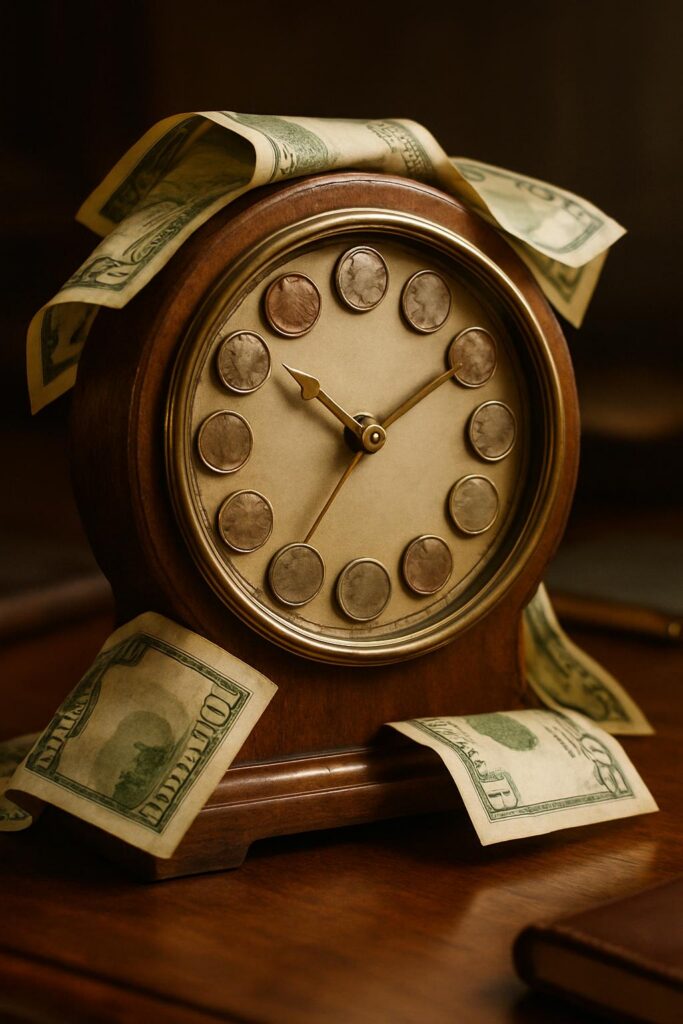 Time Draped in Currency - Пример 1