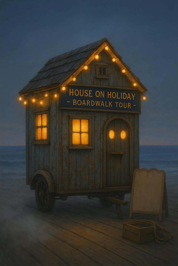Tiny Haunted House-on-Wheels Boardwalk Tour - Пример 1