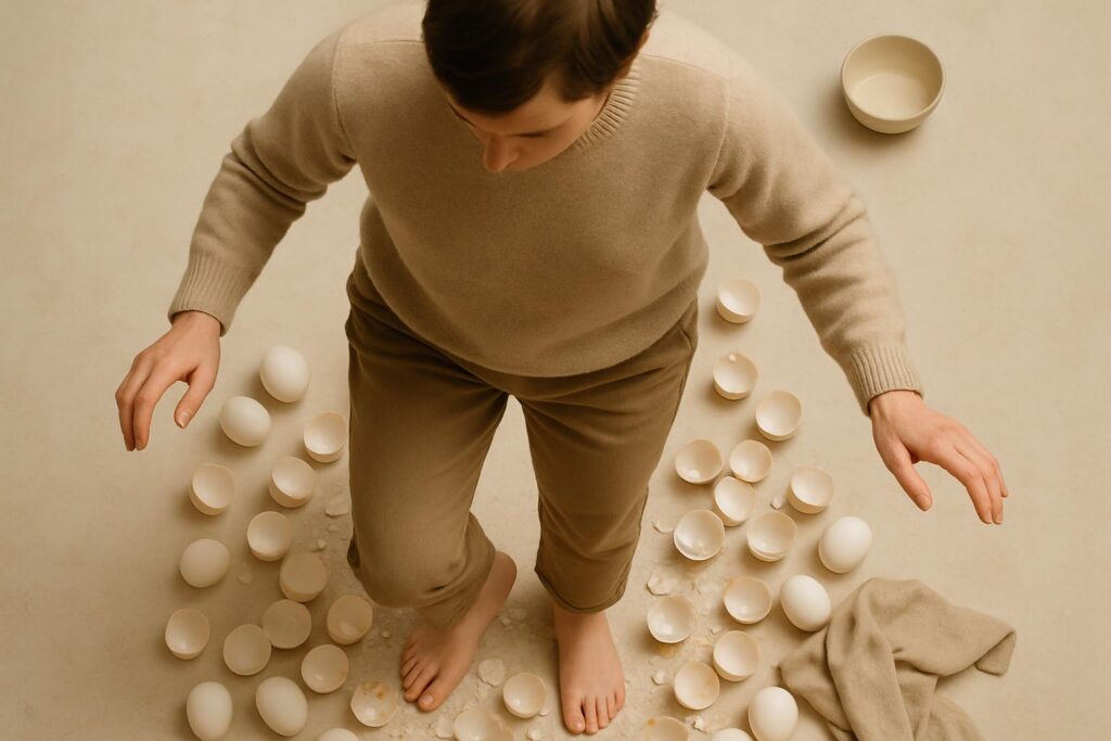 Treading on Eggshells - Пример 1