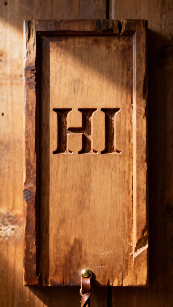 Wood HI Carving Vertical Background - Пример 1