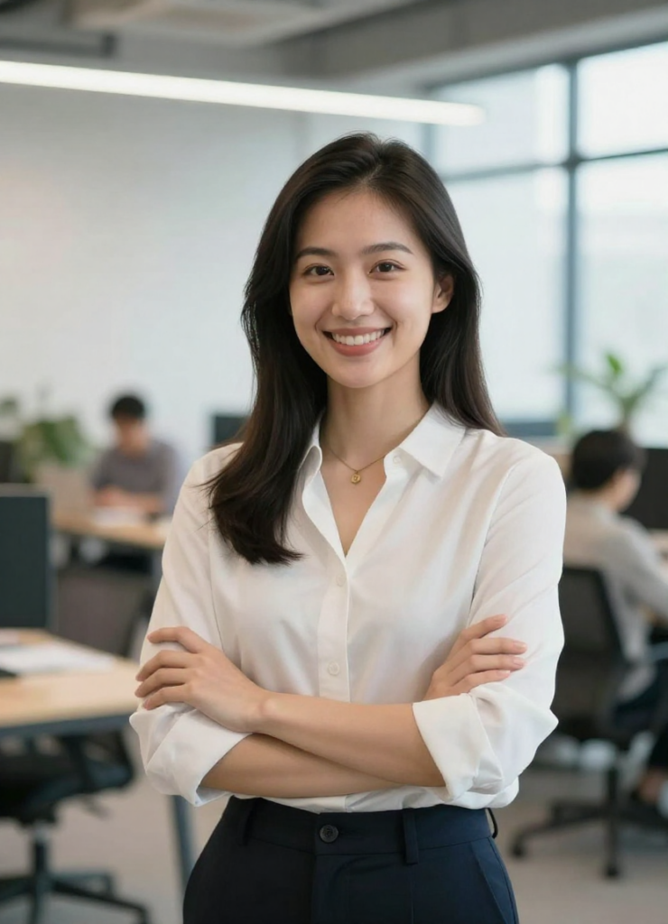 Современный бизнес-портрет для корпоративного сайта - Пример 1