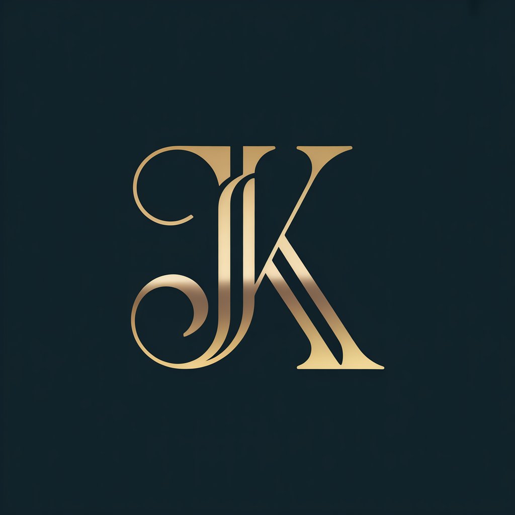 Промт для создания элегантного логотипа-монограммы в стиле ар-деко - Пример 3