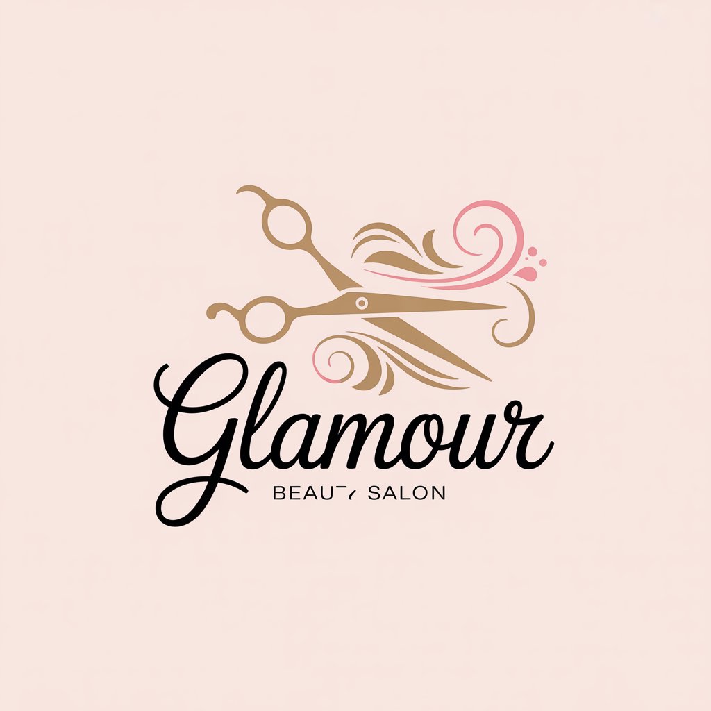 Промт для создания элегантного логотипа салона красоты с ножницами - Пример 2