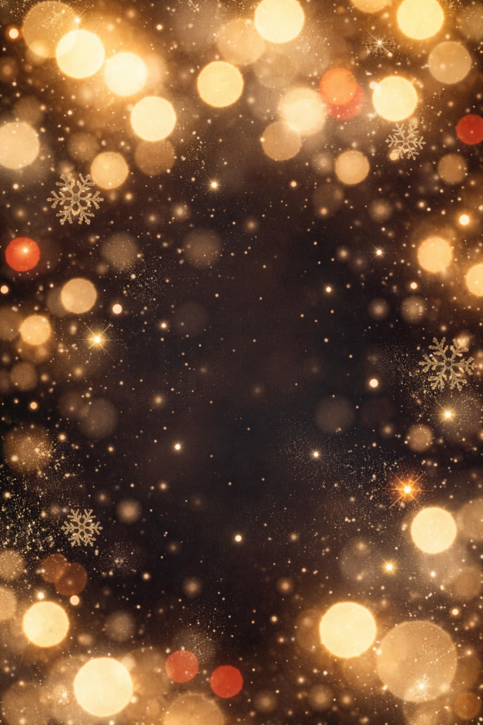 Вертикальный фон для Stories с праздничным боке