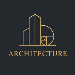 Промт для создания минималистичного логотипа архитектурного бюро