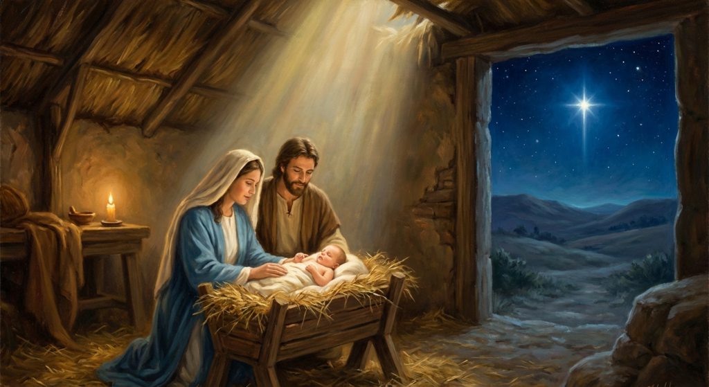 Сцена Рождества Христова - Пример 1