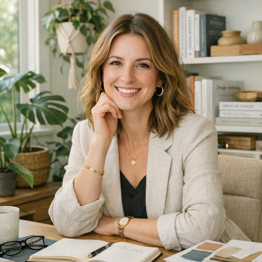 Портрет для личного бренда в домашнем офисе