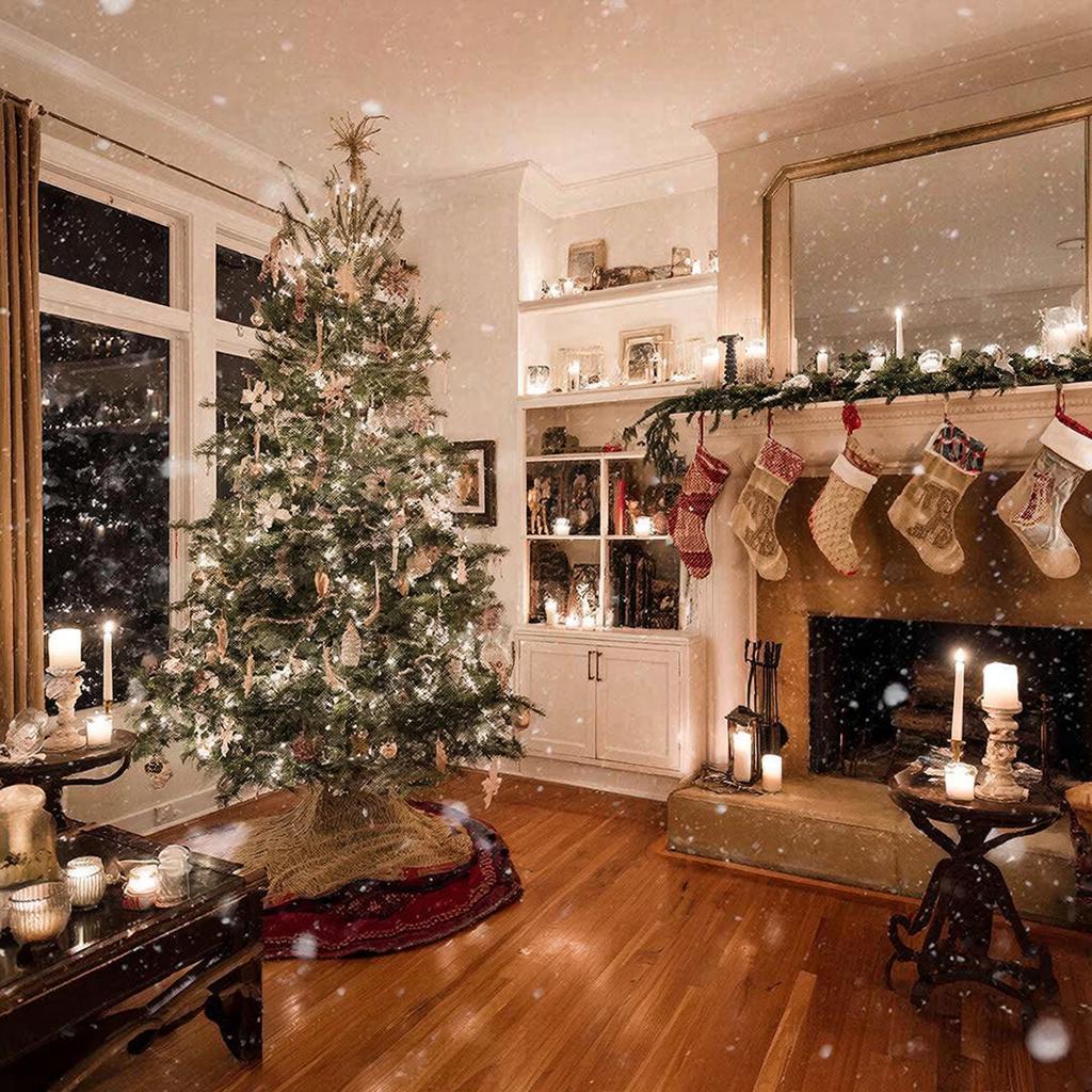 Уютная рождественская гостиная - Пример 1