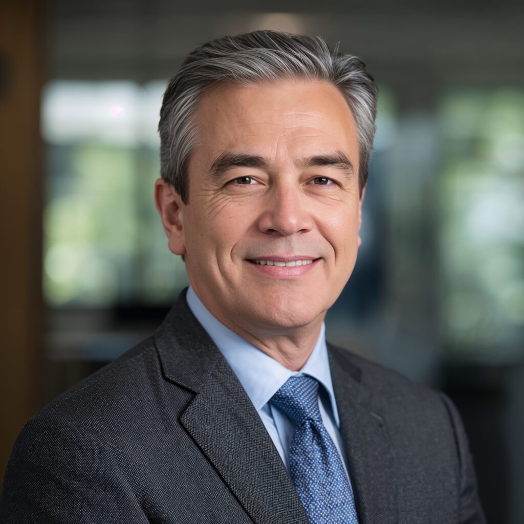 Деловой портрет мужчины в современном офисе - Пример 1