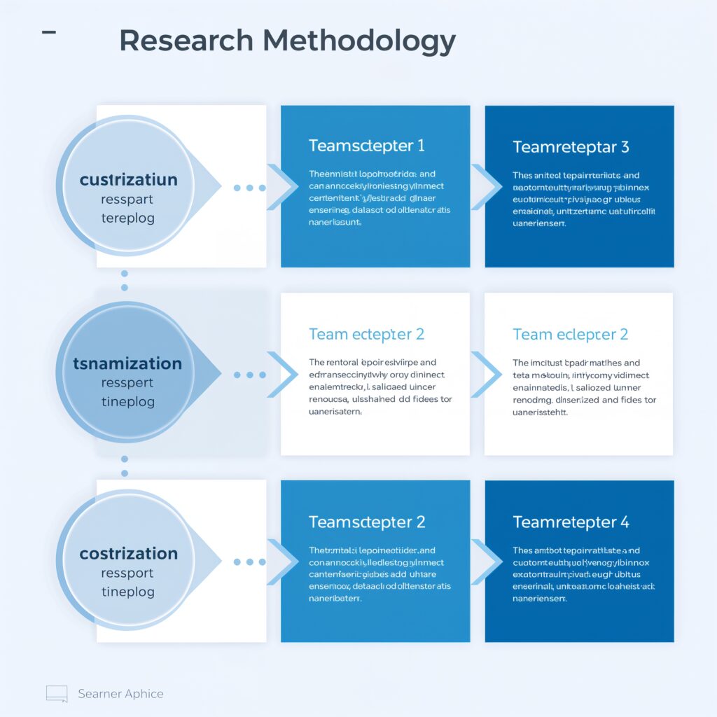 Схема исследовательского процесса - Пример 1